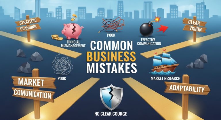 Common Business Mistakes and How to Avoid Them